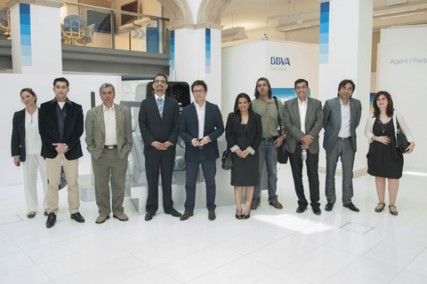 Los líderes visitan el Centro de Innovación del BBVA