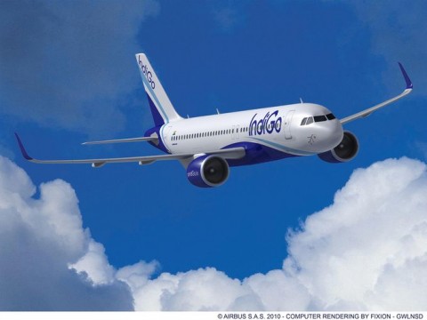 Airbus recibe en India el mayor pedido de aviones de su historia