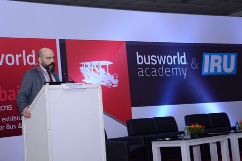 La EMT, invitada en el Busworld Academy en Mumbai