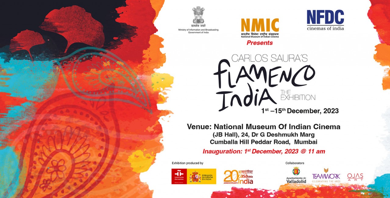 "Flamenco India de Carlos Saura" en el Museo Nacional de Cine de la India