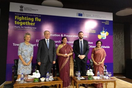 Acuerdo UE-India para desarrollar una nueva vacuna contra la gripe
