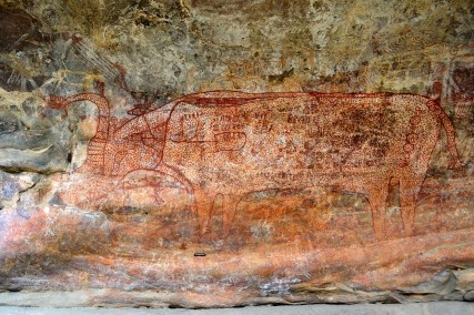 'Imágenes poderosas': arte rupestre indio en el Museo de Altamira