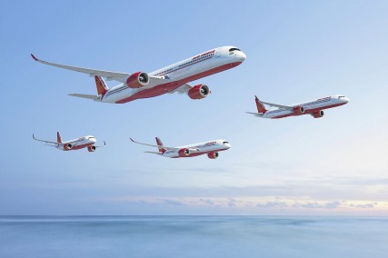 Airbus logra dos importantes contratos con Air India e IndiGo